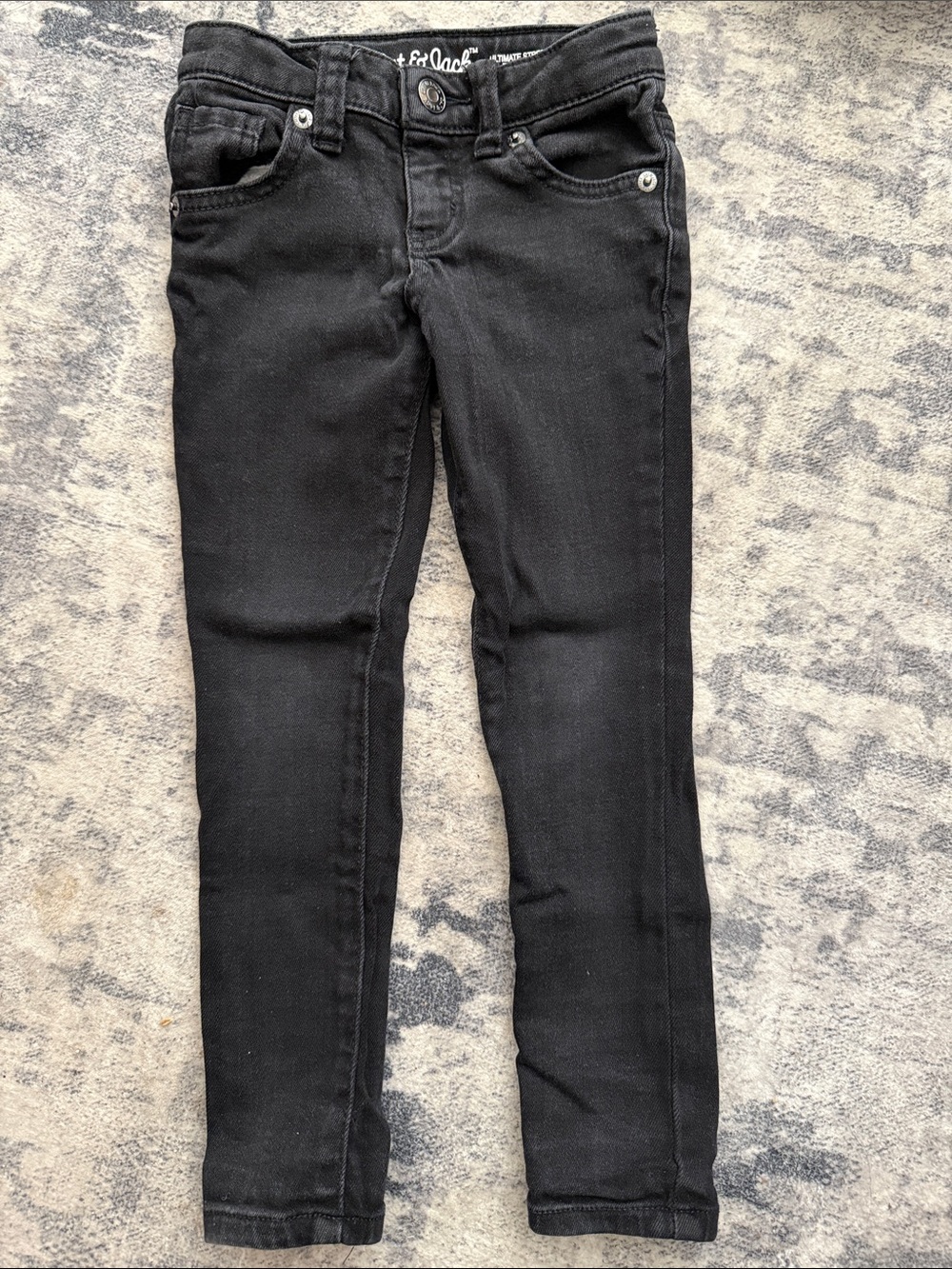 Cat & Jack Black Girls' Skinny Jeans